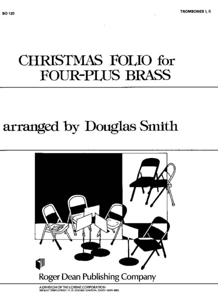 Christmas Folio For Four-Plus Brass